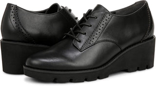 Vionic Women's Anaheim Comfort Wedge Oxford Derby Shoes NW/OB