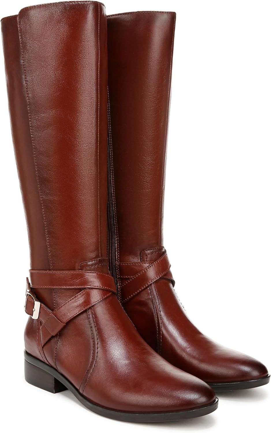 Saddle Brown Narrow Calf