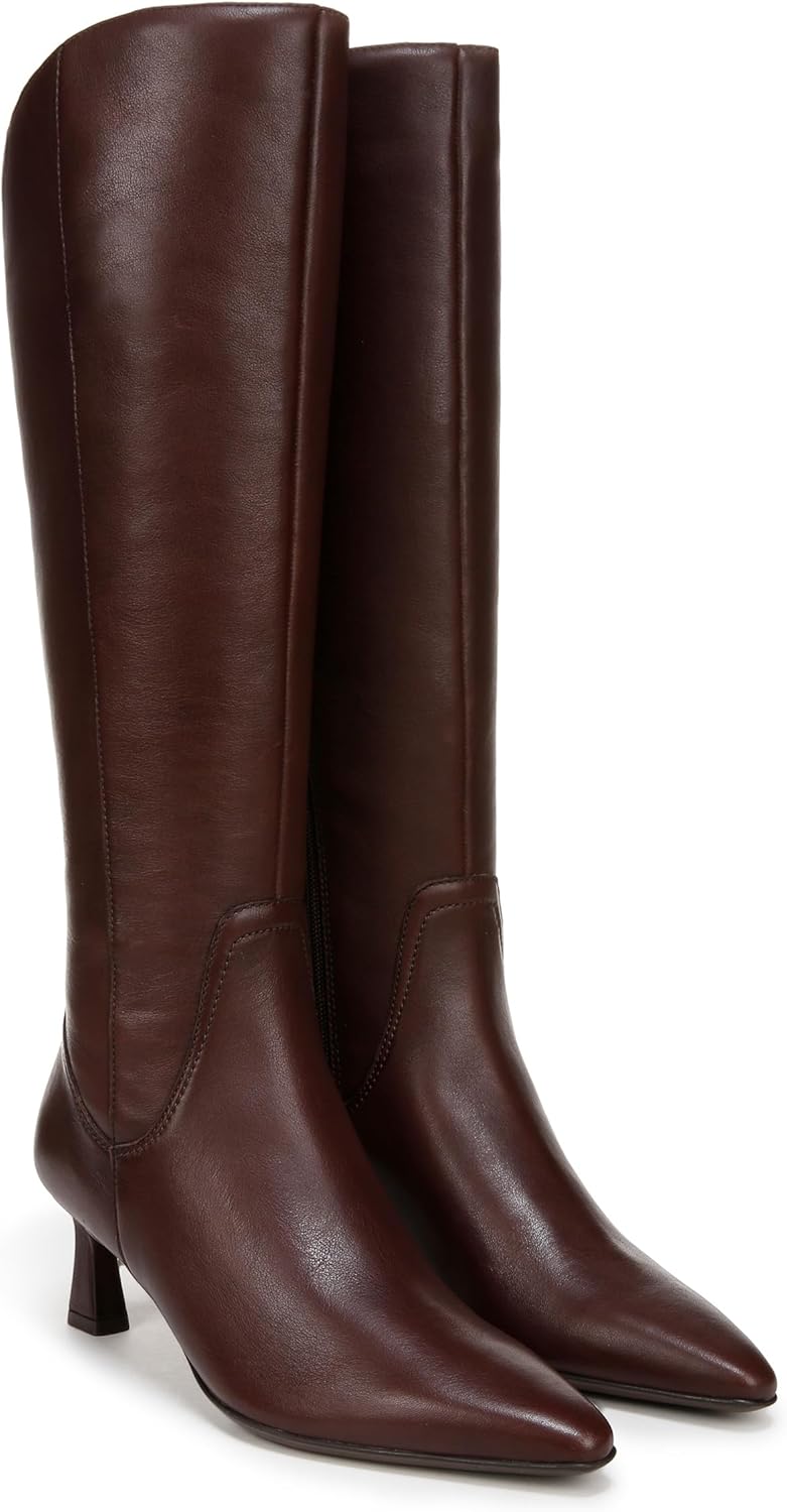 Chocolate Brown Wide Calf