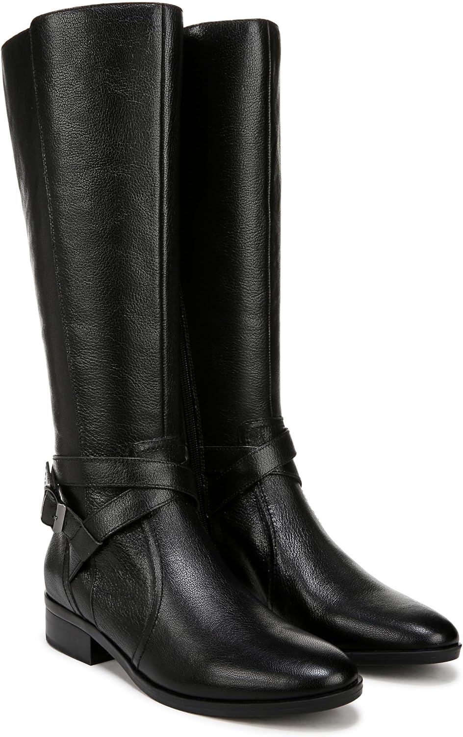 Black Extra Wide Calf