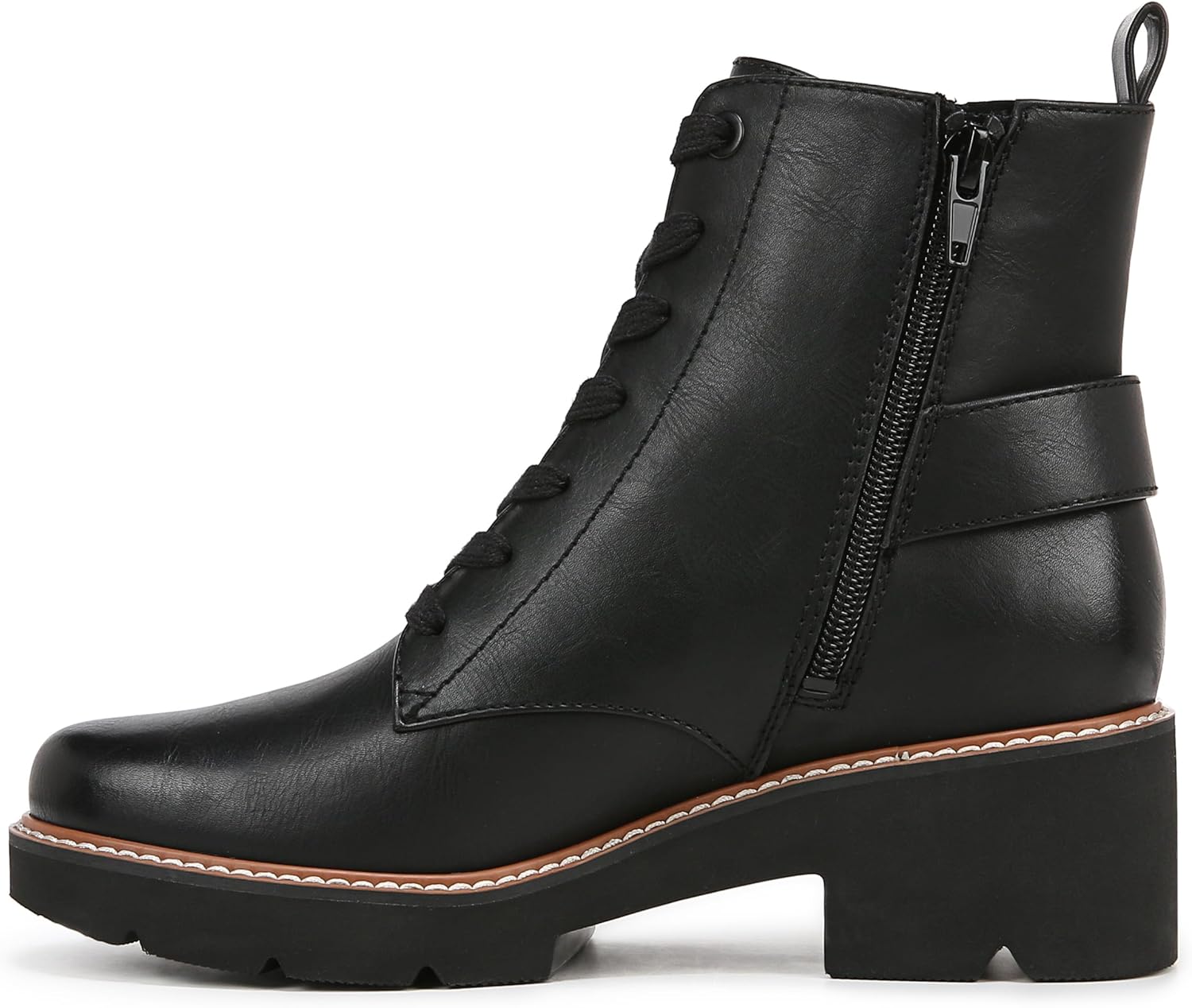 Naturalizer Womens Cabaret Bootie Lace Up Combat Boots NW/OB