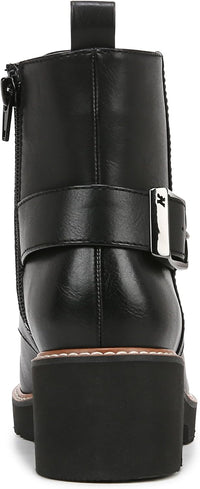 Naturalizer Womens Cabaret Bootie Lace Up Combat Boots NW/OB