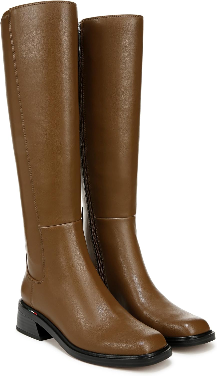 Woodland Taupe Brown Wide Calf