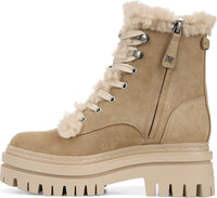 Sam Edelman Women's Kyler 2 Faux Shearling Platform Booties NW/OB