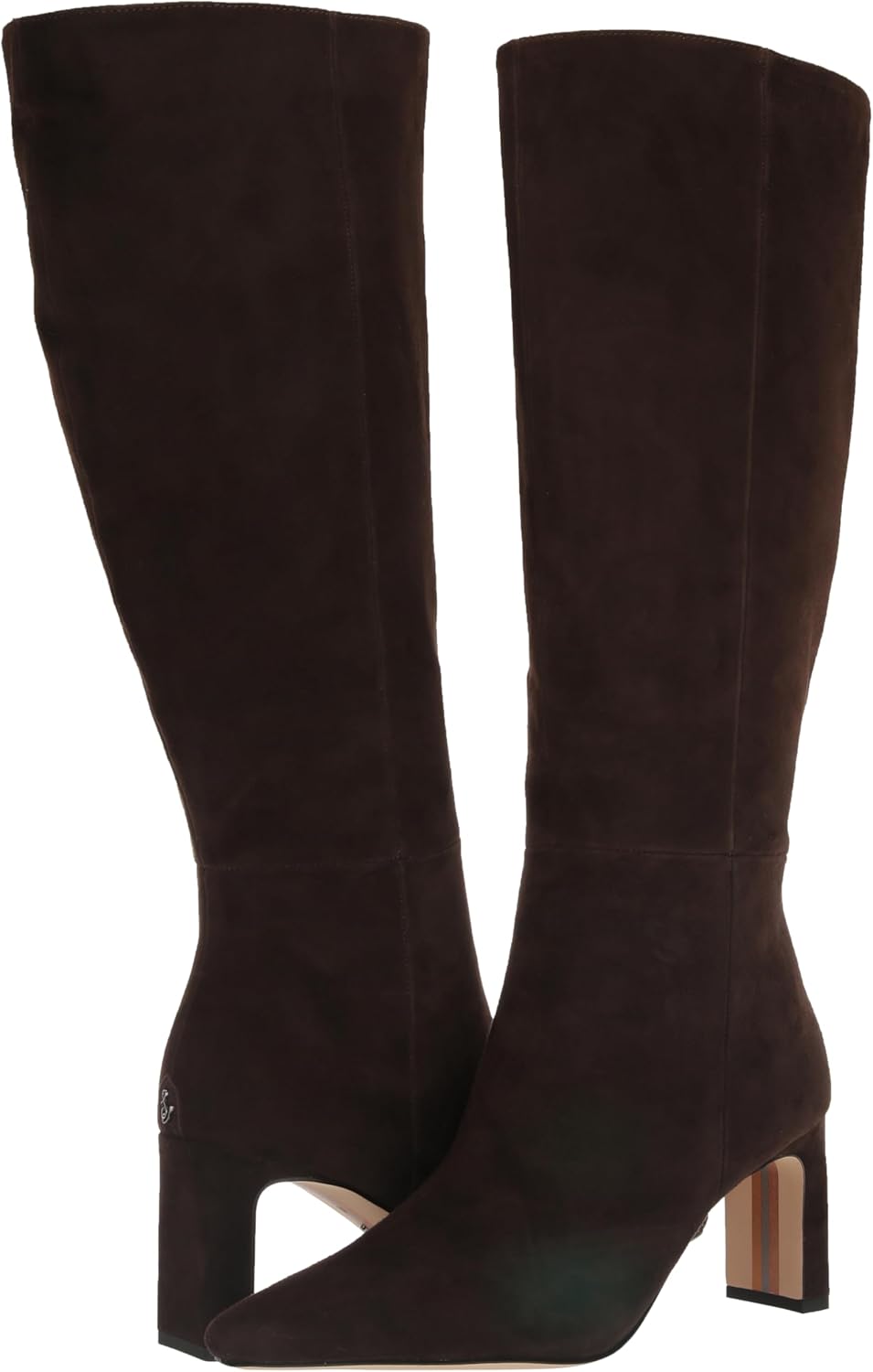 Chocolate Suede Wide Calf