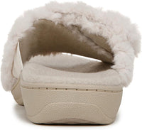 Vionic Women's Relax II Faux Fur Slippers NW/OB
