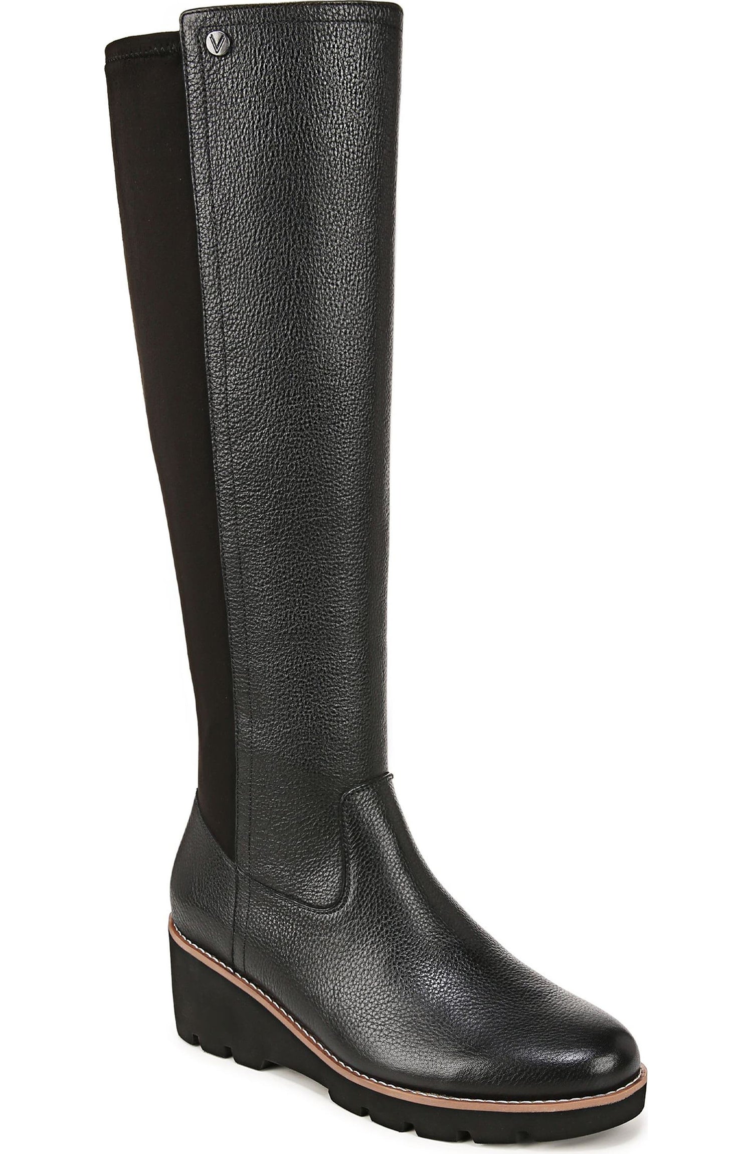 Black Wide Calf