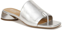 Silver Faux Leather