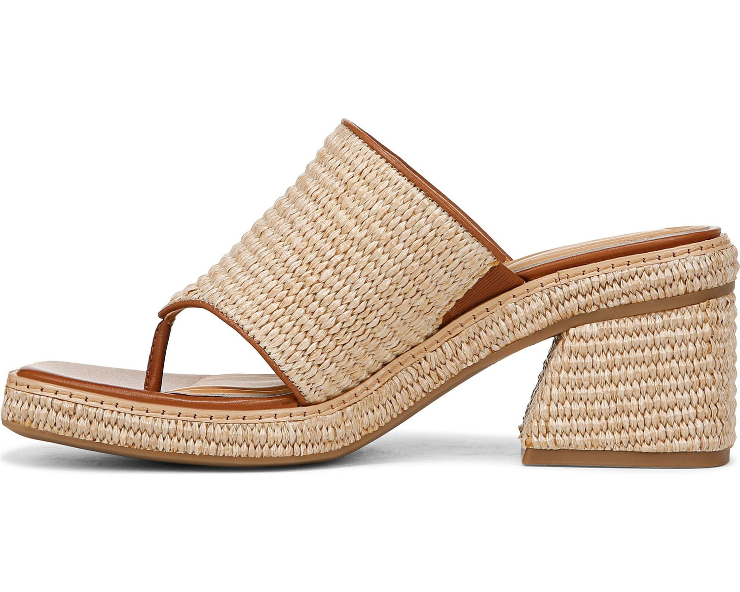 Franco Sarto Women's A-Ferrara Block Heel Sandals NW/OB