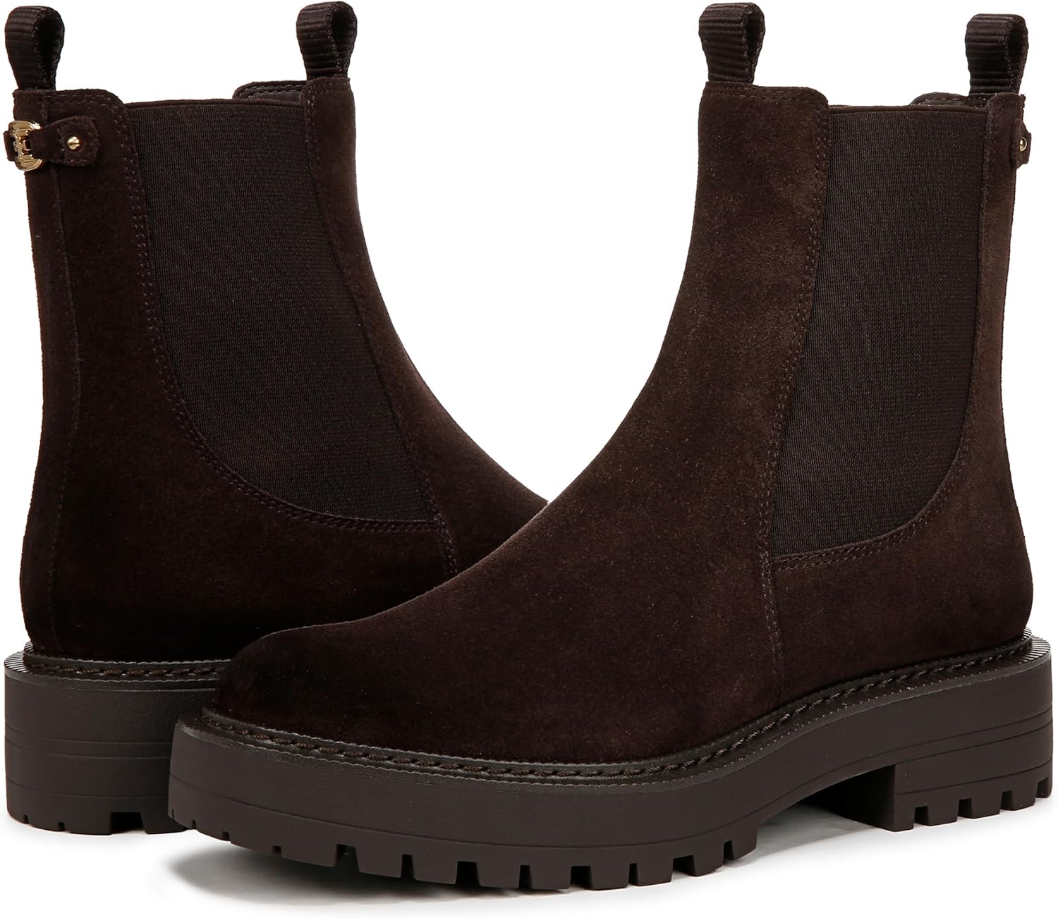 Dark Brown Suede
