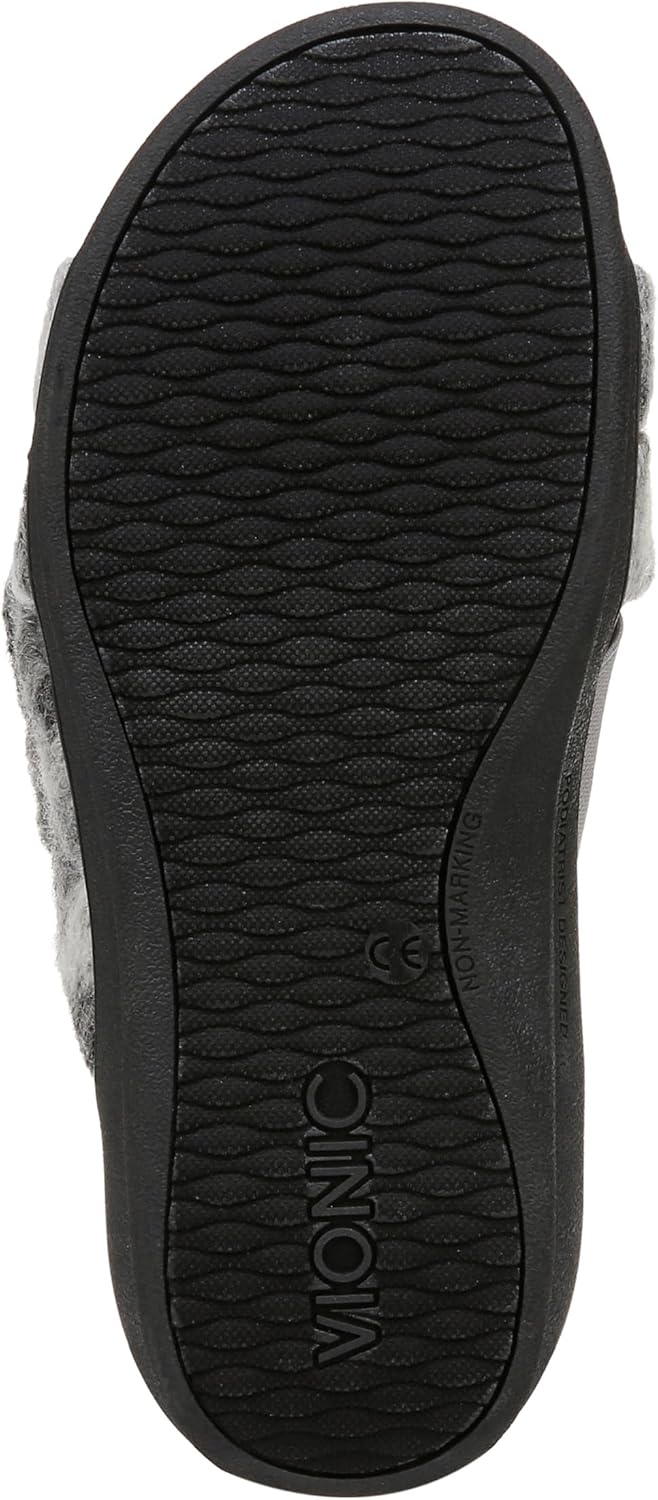 Vionic Women's Relax II Faux Fur Slippers NW/OB