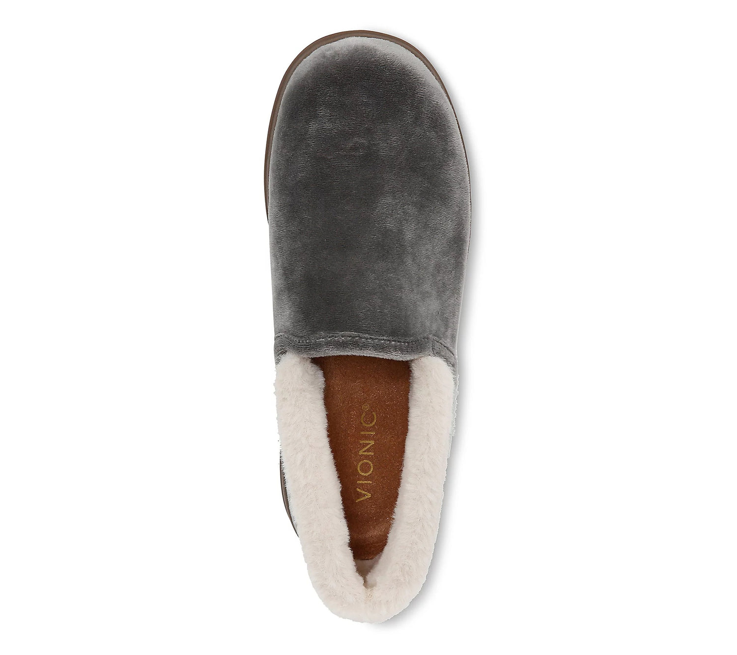 Vionic Women's Clare Cozy Collar Slippers NW/OB