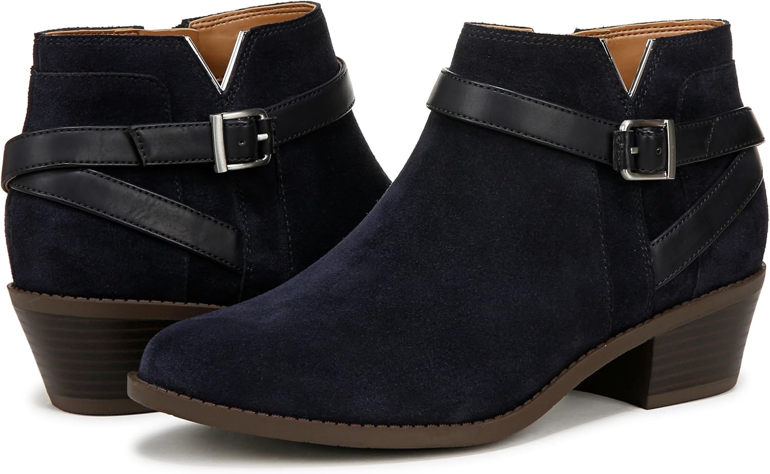 Navy Blazer Suede