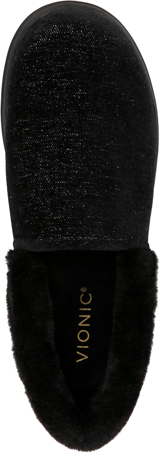 Vionic Women's Clare Cozy Collar Slippers NW/OB