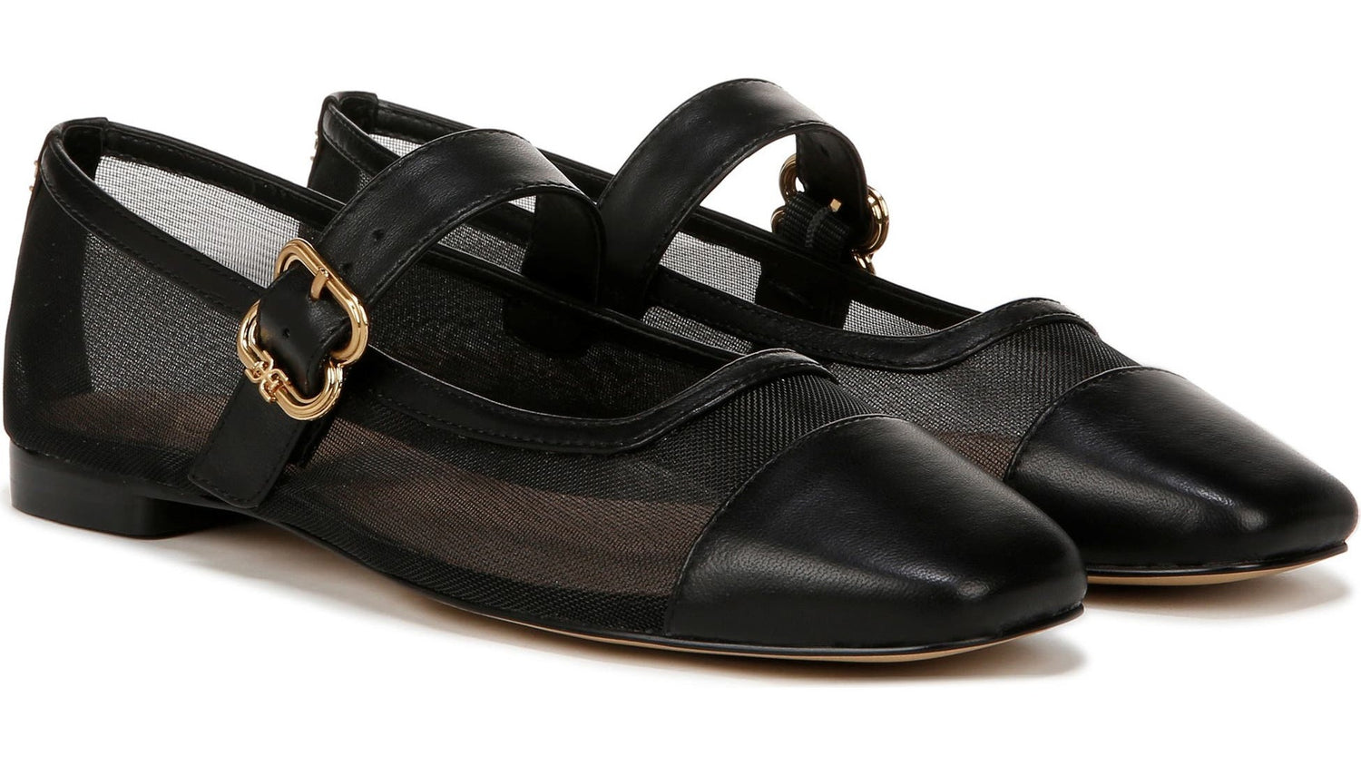 Black Mesh/Leather