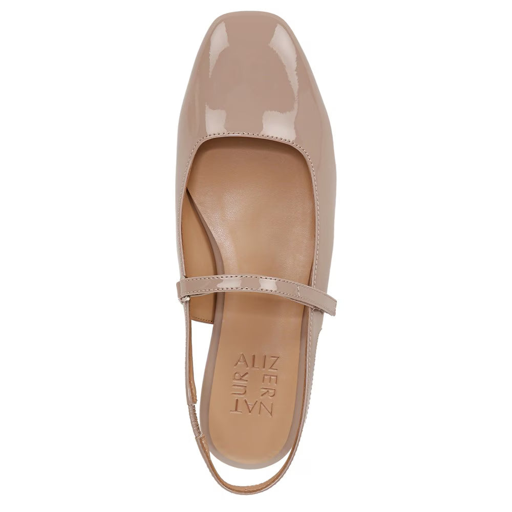 Naturalizer Women's Connie Mary Jane Slingback Ballet Flat NW/OB