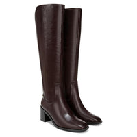Dark Brown Wide Calf