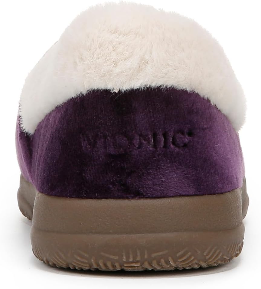 Vionic Women's Clare Cozy Collar Slippers NW/OB