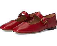Scarlet Red Leather