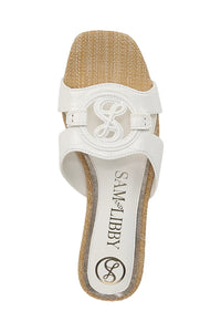 Libby Edelman Women's Lana Slip On Slide Flat Sandals NW/OB