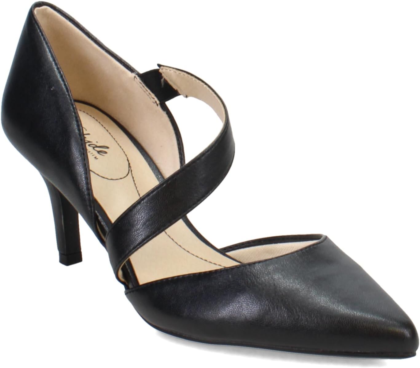 Black Faux Leather