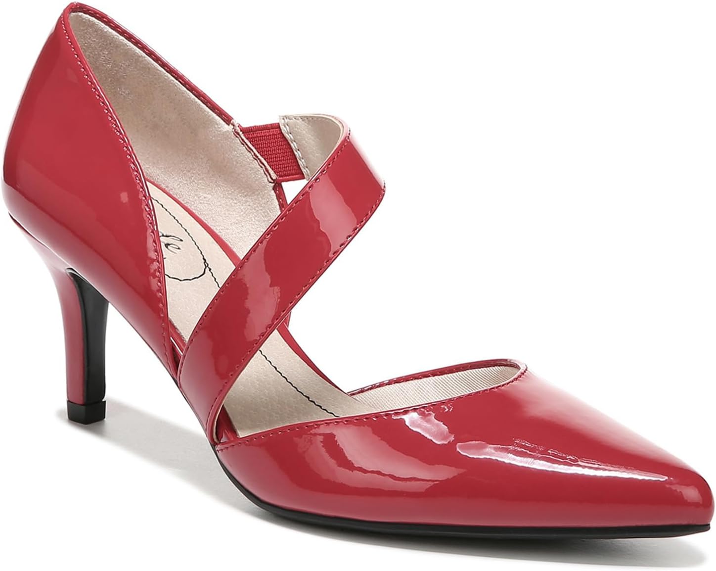 Red Patent Faux Leather