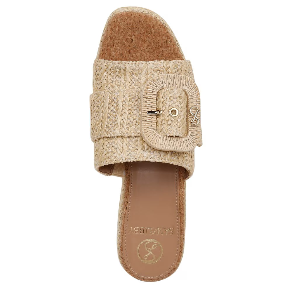 Sam & Libby Women's Crysta Wedge Sandal NW/OB