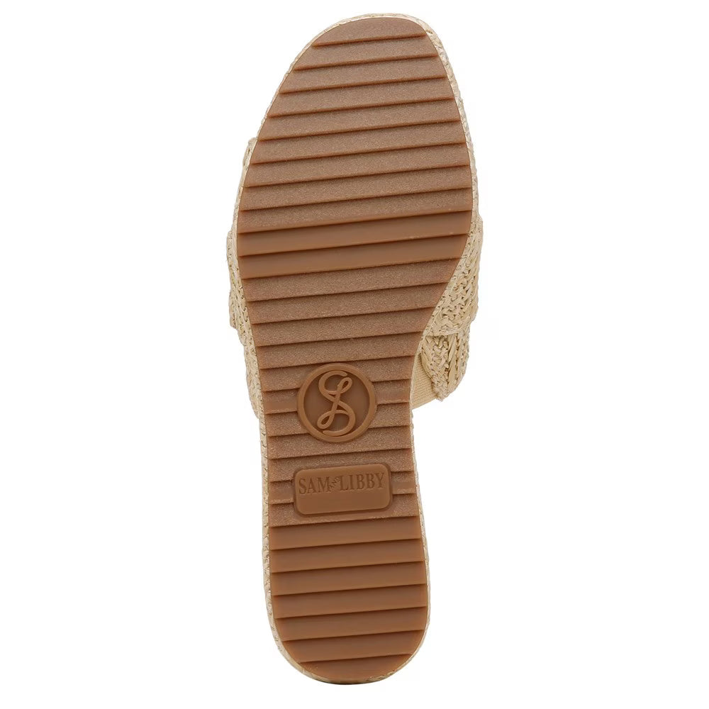 Sam & Libby Women's Crysta Wedge Sandal NW/OB