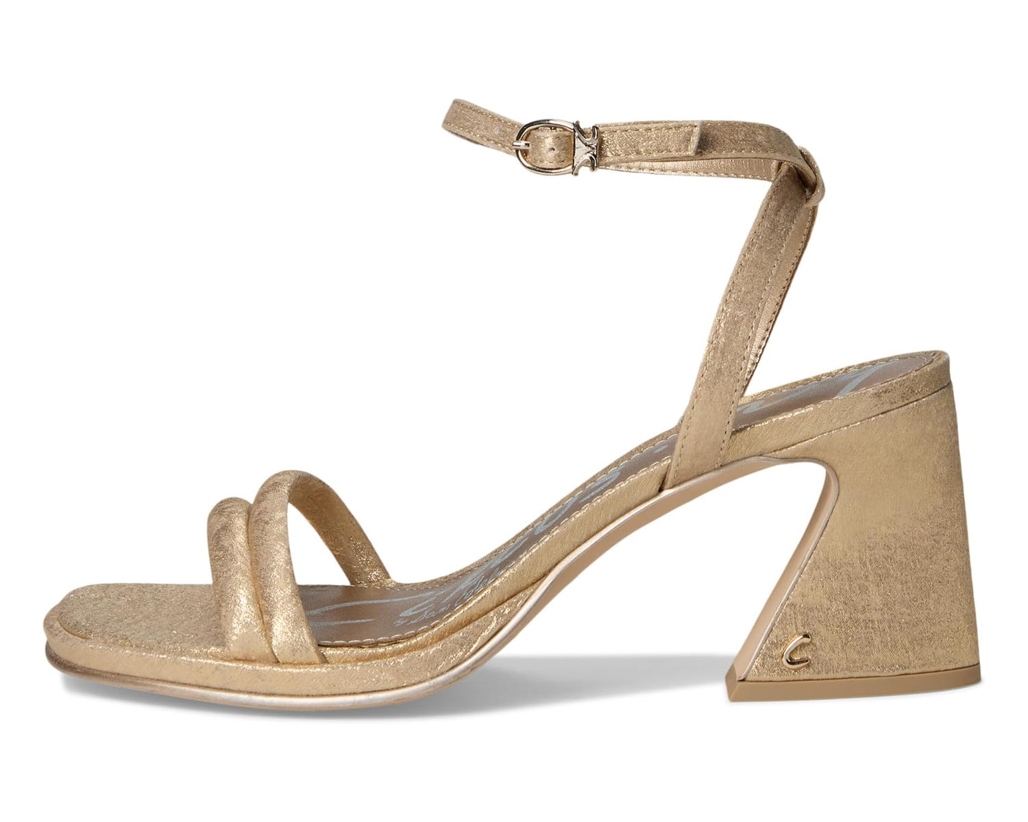 Sam Edelman Women's Holly Glitz Strappy Block Heel NW/OB
