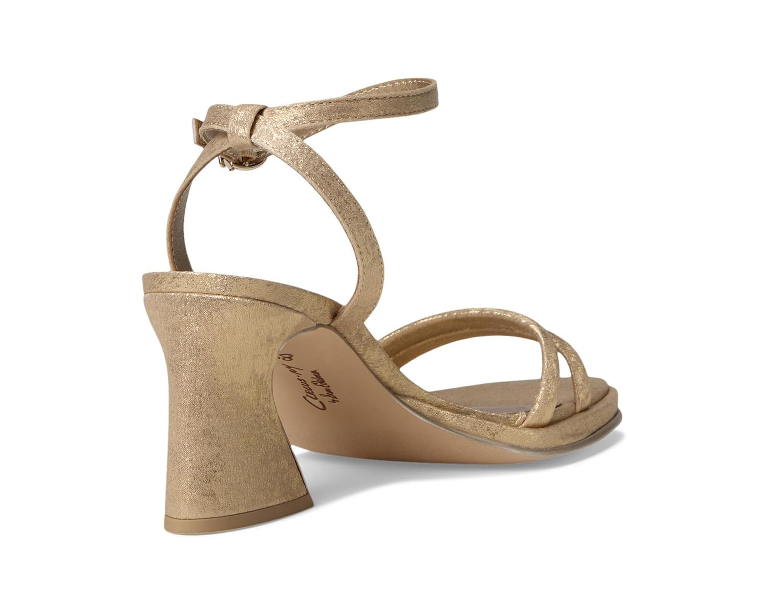 Sam Edelman Women's Holly Glitz Strappy Block Heel NW/OB