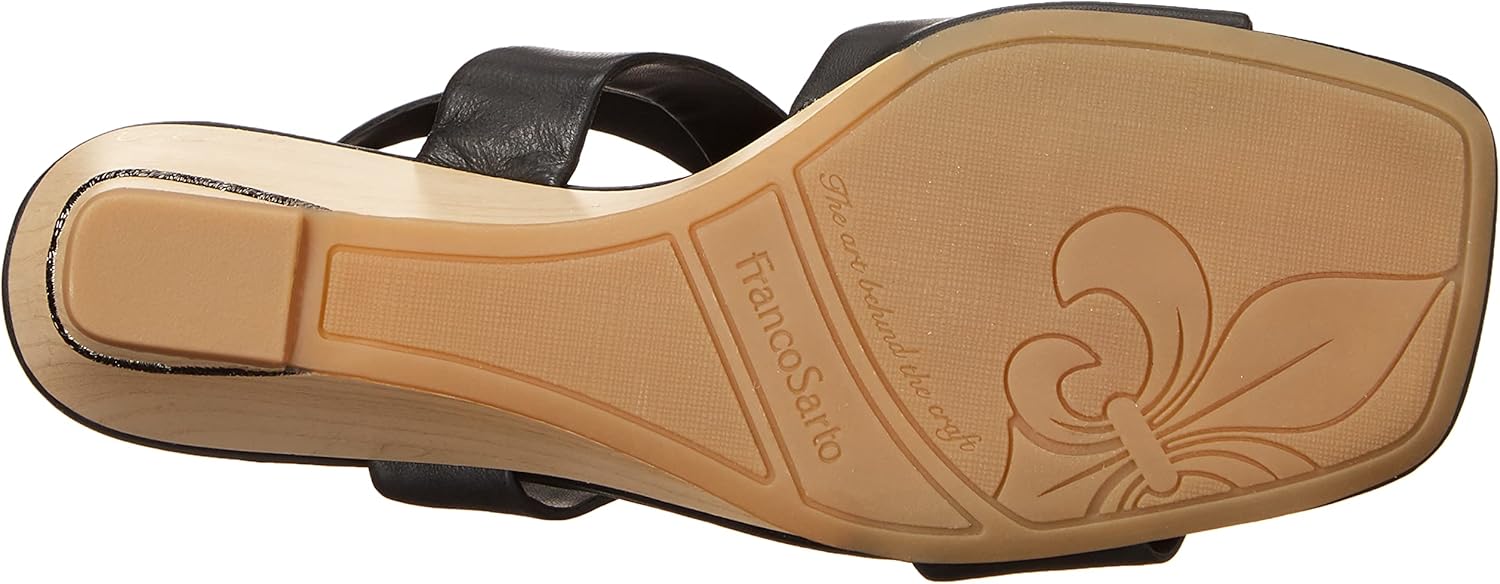 Franco Sarto Women's L-Stud Wedge Sandals NW/OB