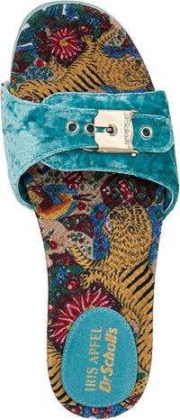 Dr. Scholl's x Iris Apfel Original Too Women's Slide Sandals NW/OB