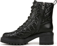 Sam & Libby Edelman Women's Otis Quilted Lug Sole Combat Boots NW/OB