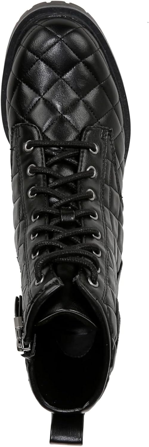 Sam & Libby Edelman Women's Otis Quilted Lug Sole Combat Boots NW/OB