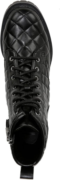 Sam & Libby Edelman Women's Otis Quilted Lug Sole Combat Boots NW/OB