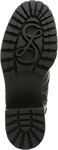 Sam & Libby Edelman Women's Otis Quilted Lug Sole Combat Boots NW/OB