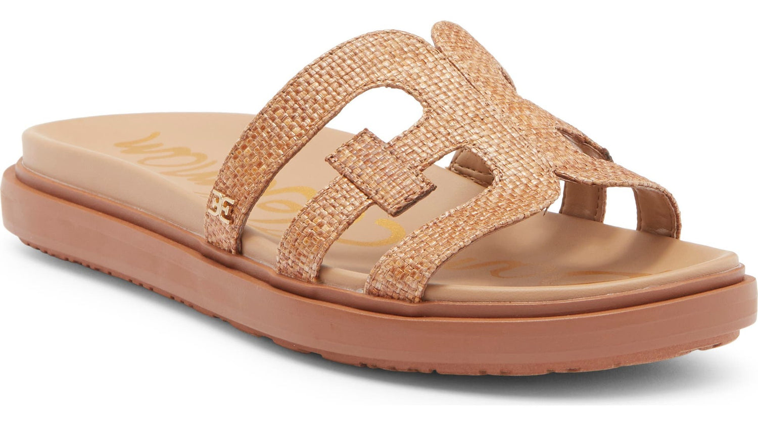 Brown Woven Raffia