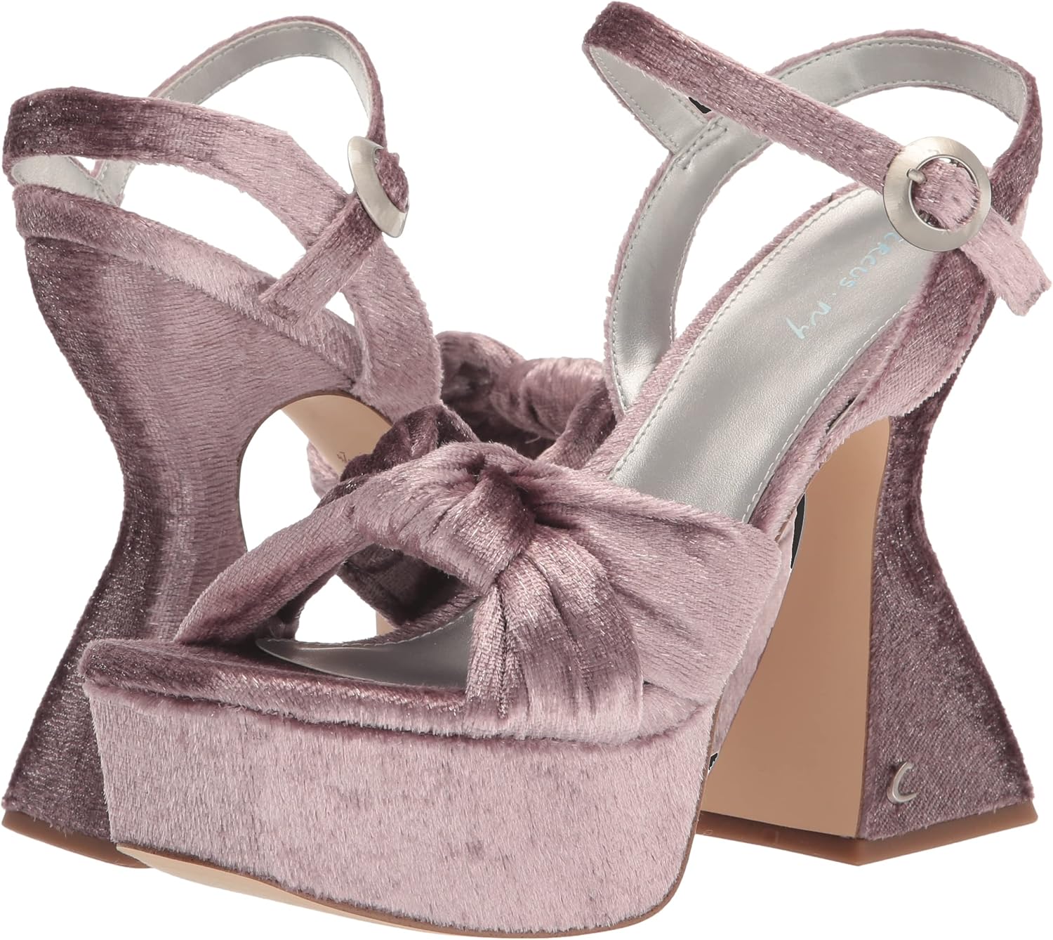 Hazy Mauve Shimmer Velvet