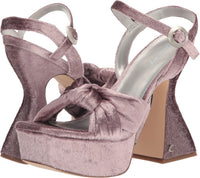 Hazy Mauve Shimmer Velvet