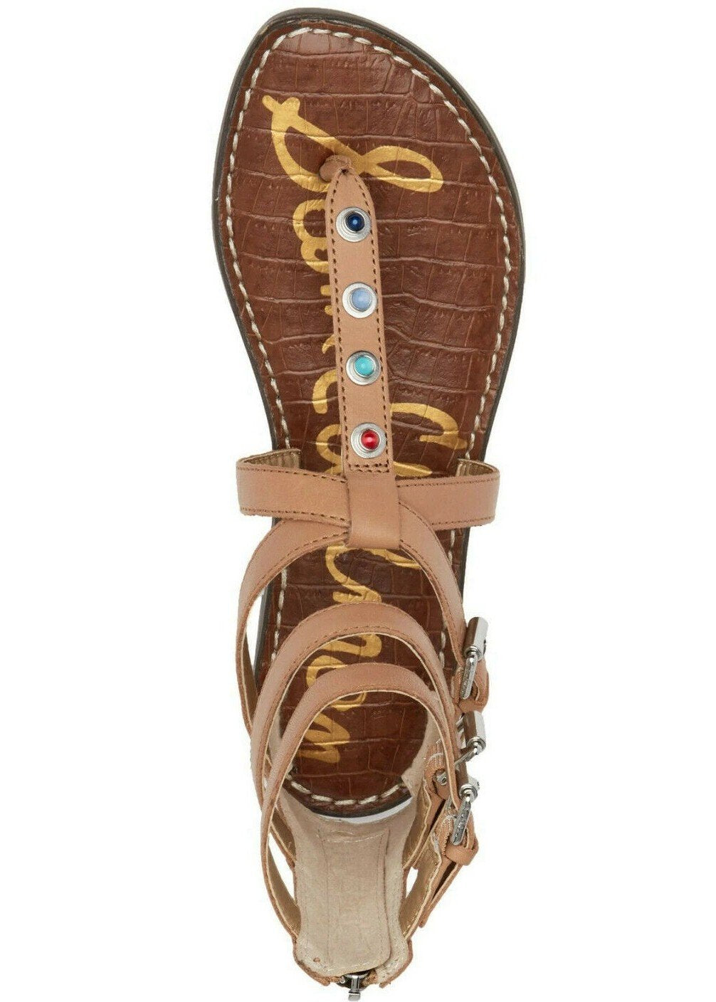 Sam Edelman Women's Genevive Studded Strappy Sandals NW/OB