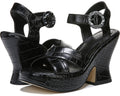 Black Crocodile Print