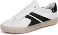 White/Black Leather