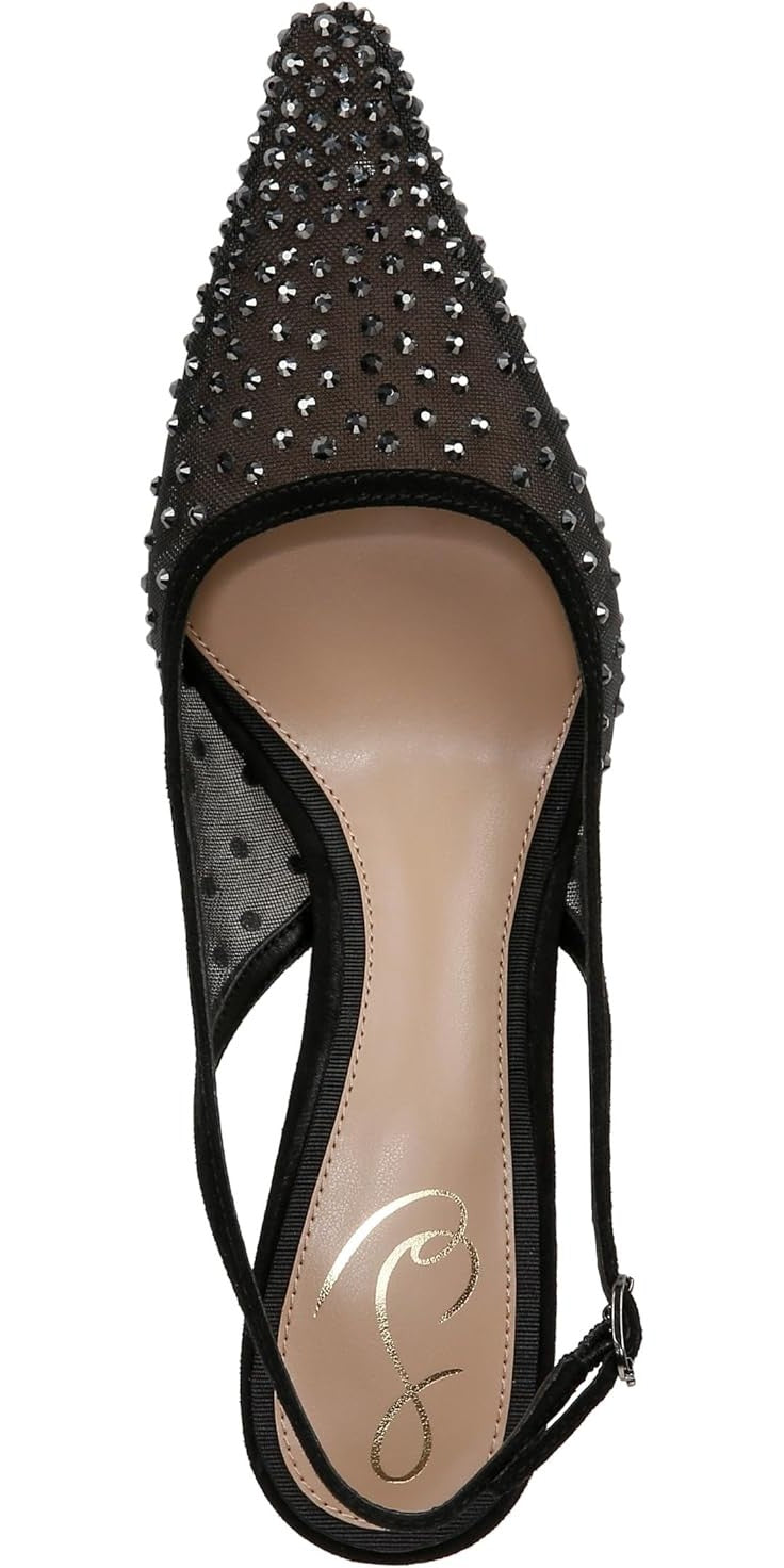 Sam Edelman Women's Bianka Mesh Slingback Pumps NW/OB