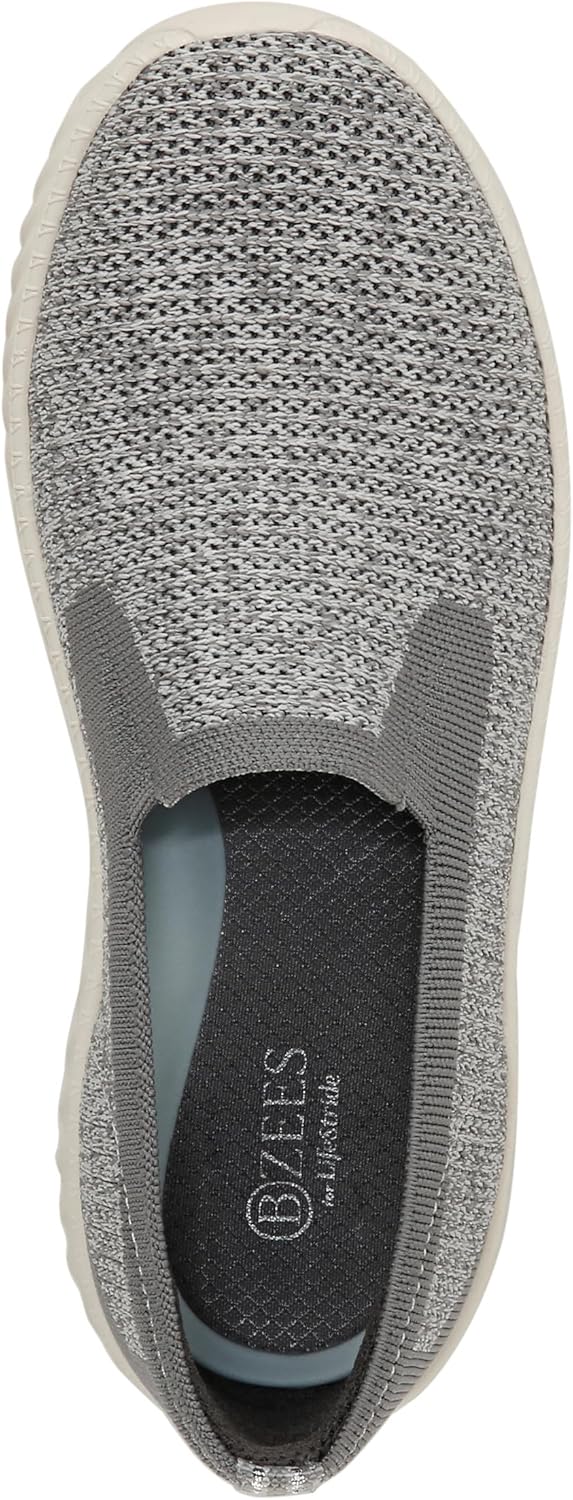 BZees Women's Wednesday Bright Slip-On Sneakers NW/OB