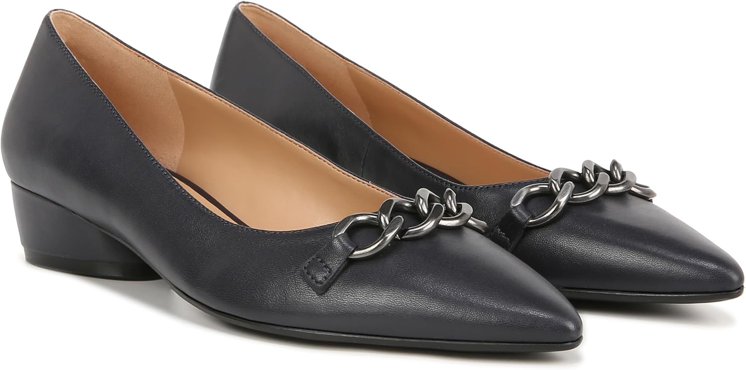 Navy Leather