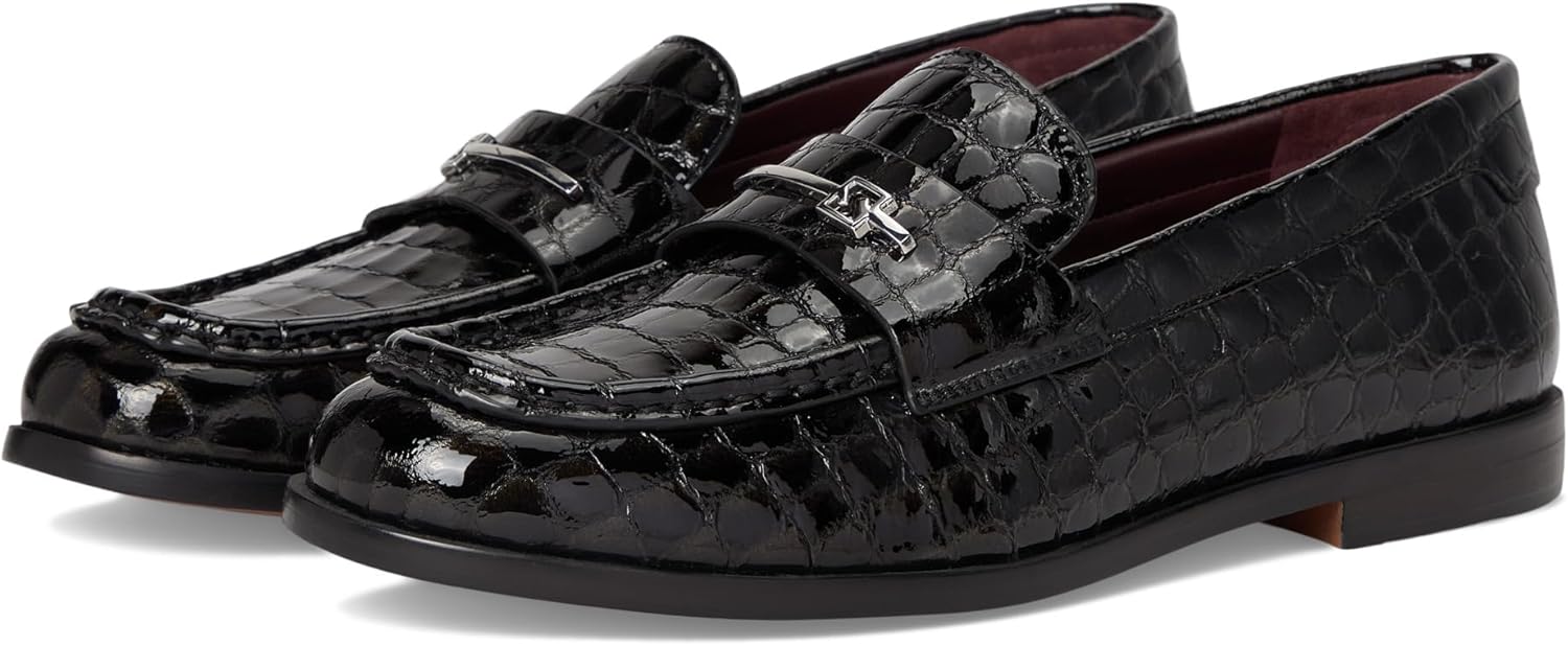 Black Croc Print
