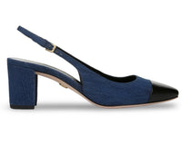 Veronica Beard Women's Cecile60 Cap-Toe Slingback Pumps NW/OB
