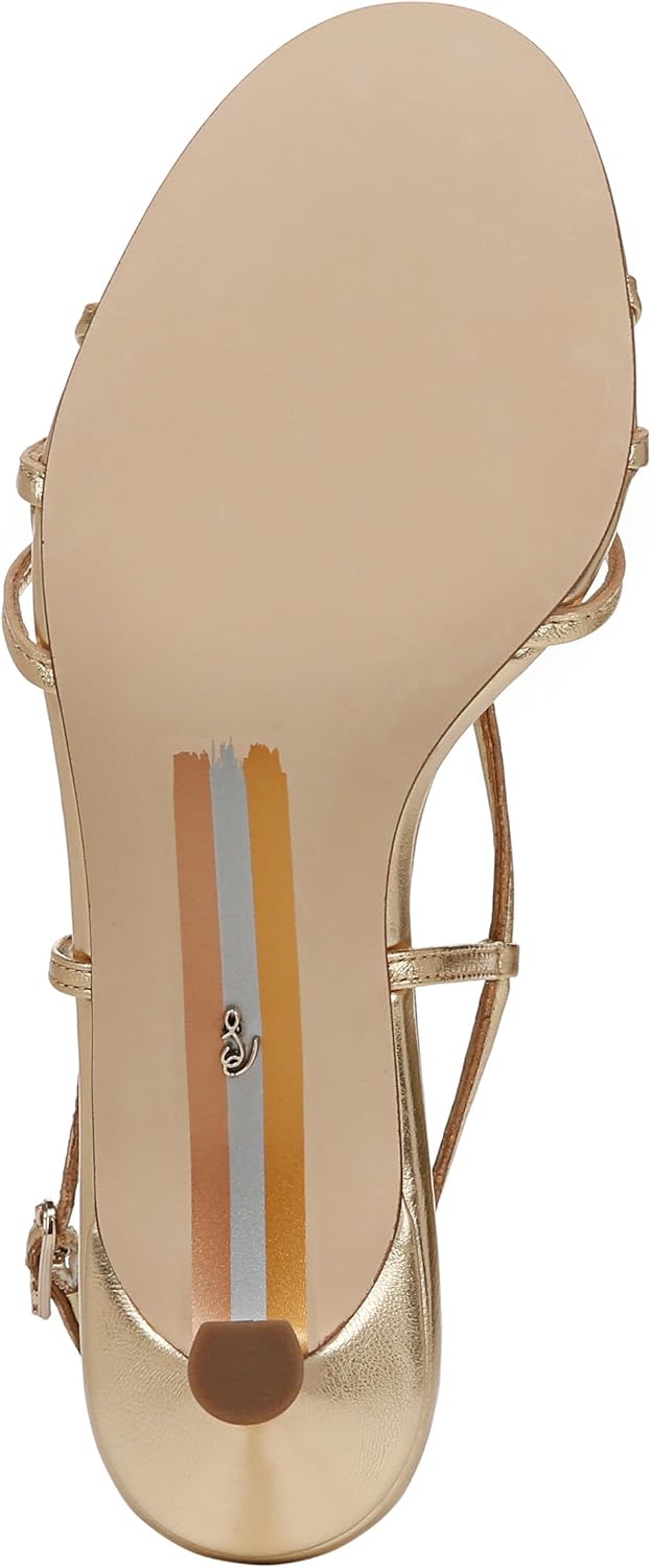 Sam Edelman Women's Cressa Strappy Kitten Heel Sandal NW/OB