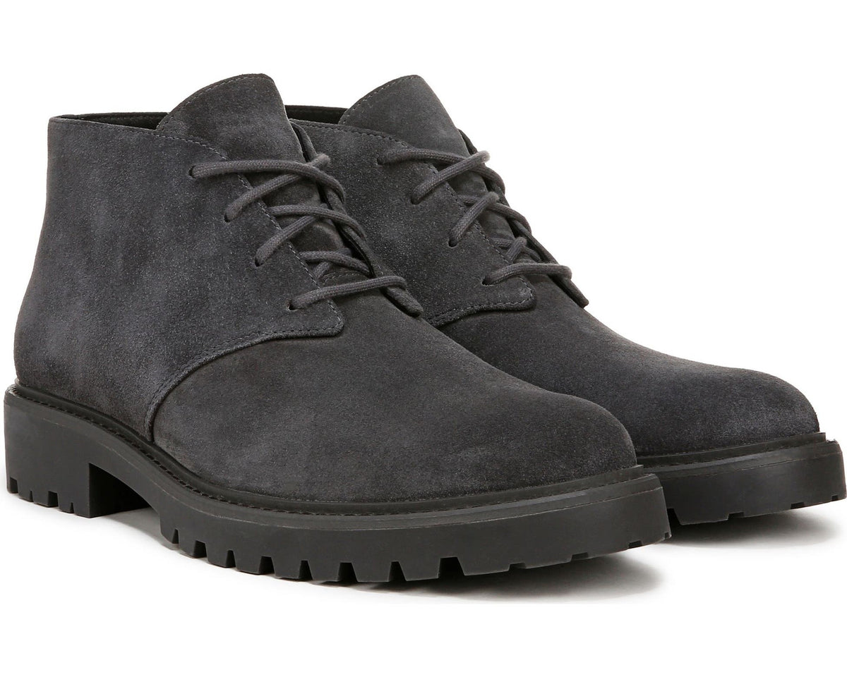Dark Cinder Grey Suede