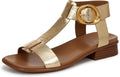 Dark Gold Faux Leather